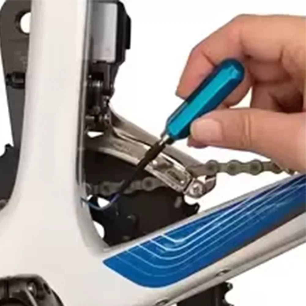 Fahrrad-Kabelführungssatz für den Fahrradrahmen, Tretlager, Pedal, Scheibenbremsbelag-Spreizer, Kettenschleifindikator, Rotor, Zubehör separat erhältlich – Detail 2