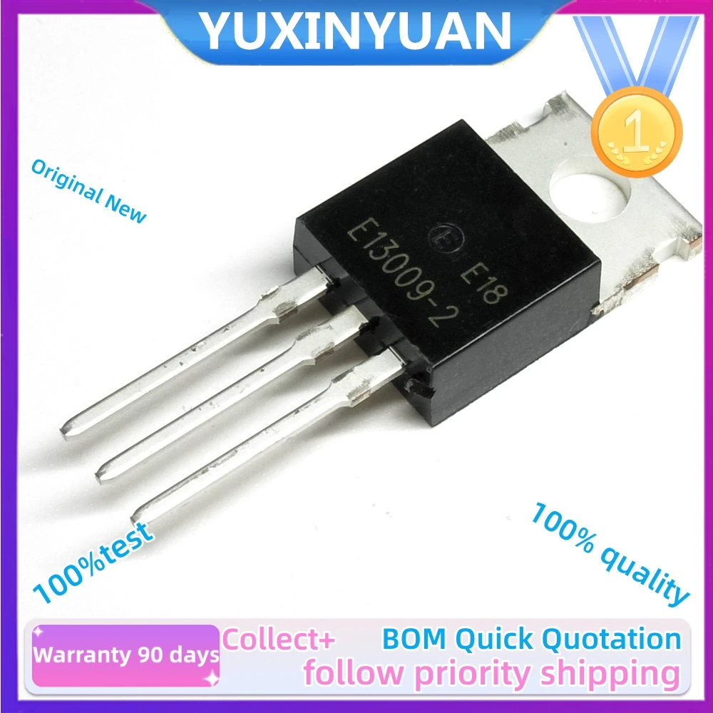 10PCs/Lot New Original  E13003-2 E13005-2 E13007-2 E13009-2 E13003 E13005 E13007 E13009 700V15A  TO220 Transisor Chips in sTock