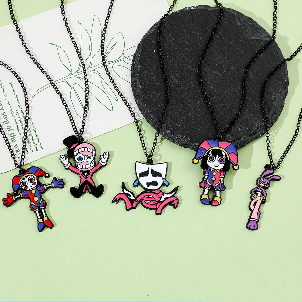 Electronic Gift - Colar de Metal Esmaltado com Pingente