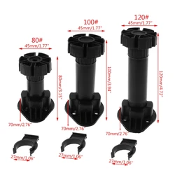 4pcs Adjustable Height Cupboard Foot Cabinet Leg For Kitchen Bathroom DropShipping