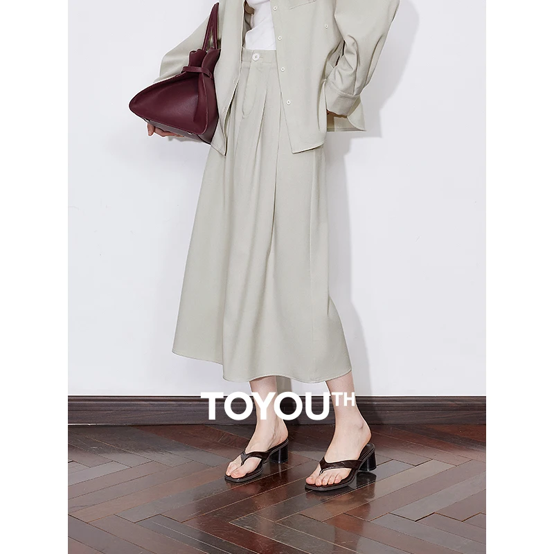 

TOYOUTH Женская юбка 2025 Весенняя новая юбка 8510062