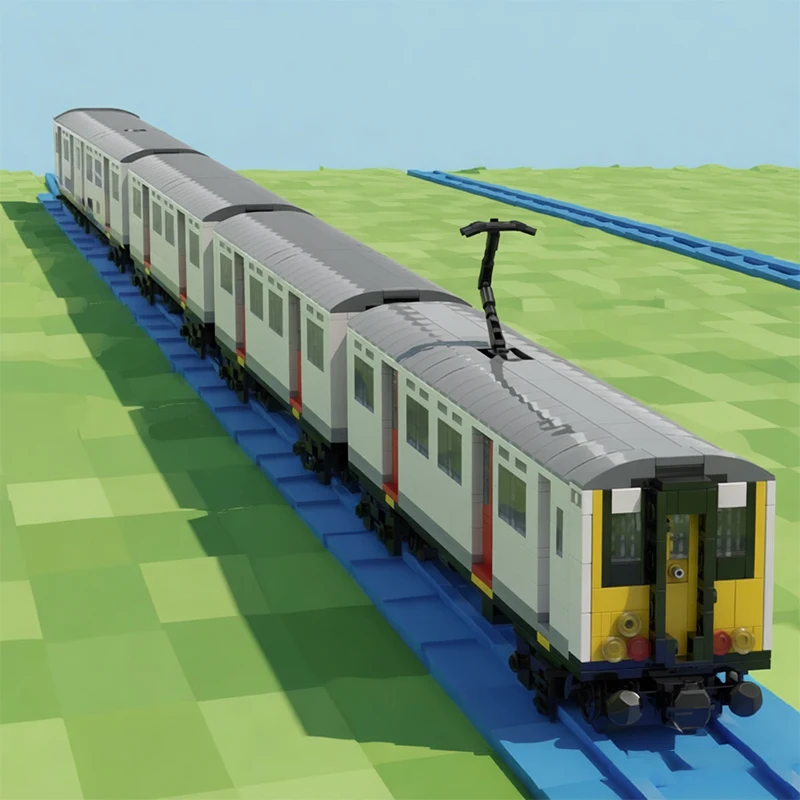 1803 Piezas Coche Clase 317 de 8 Pulgadas de Ancho con Funciones de Potencia MOC, Bloques de Construcción Modulares Personalizables, Juguete Educativo Popular DIY, Regalos para Fiestas