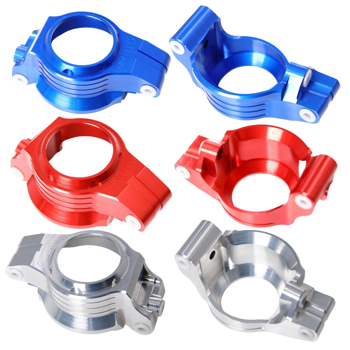 

GTBRacing Aluminum 7075-T6 C Hub Set for 1/5 RC Car Traxxas XMaxx X-Maxx 6S 8S Part