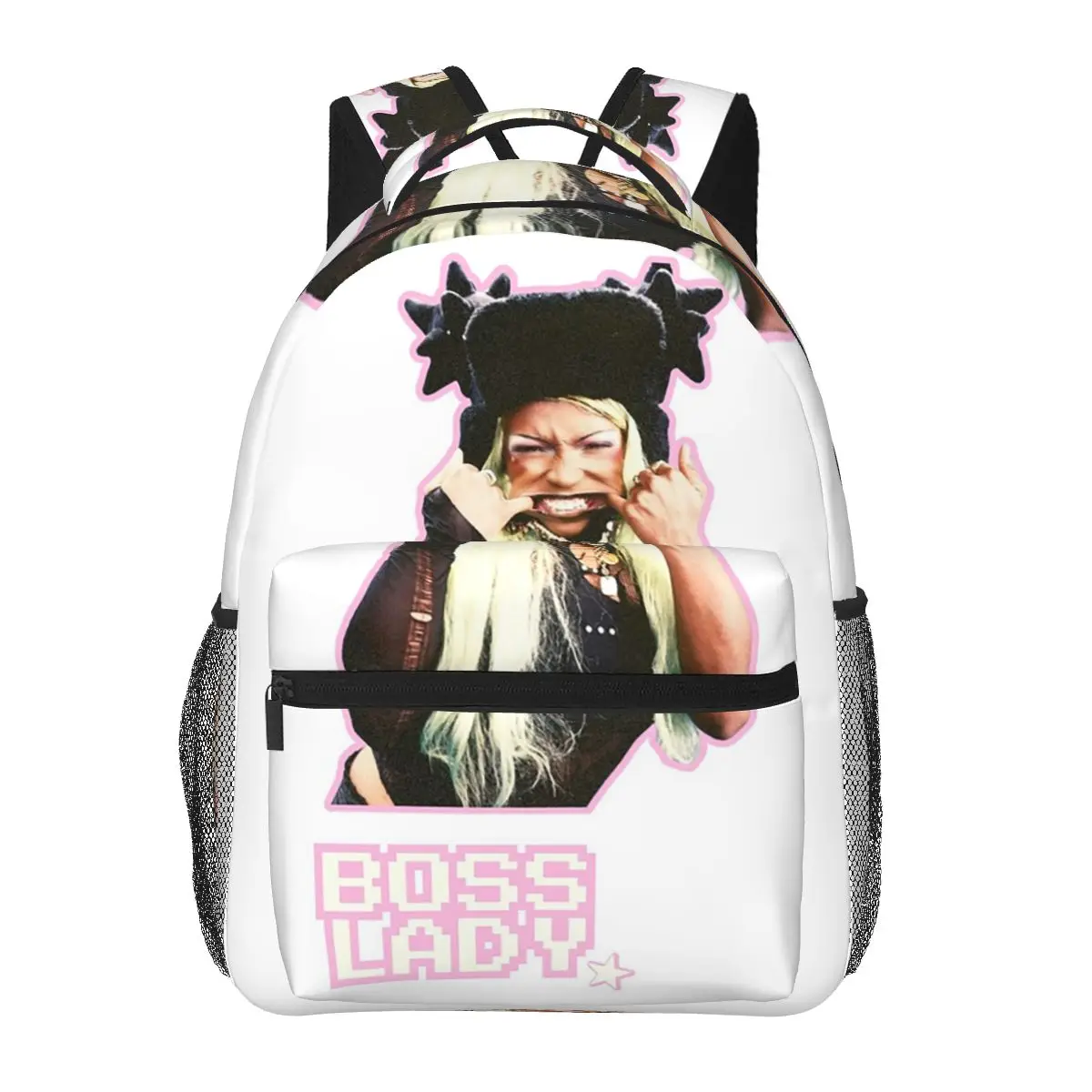 Copie De Rapper Theodora Boss Lady Backpacks Boys Girls Bookbag Children School Bags Travel Rucksack Shoulder Bag Large Capacity
