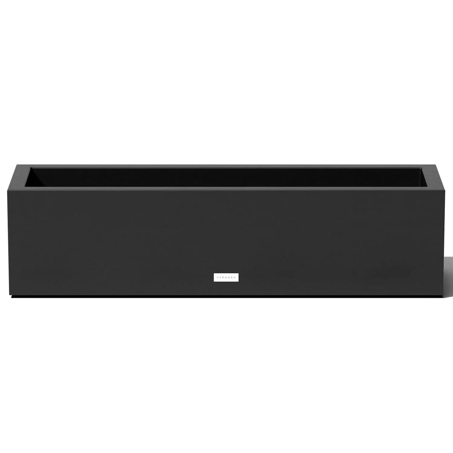 Block Series Trough Planter - Rectangular Outdoor Window Box