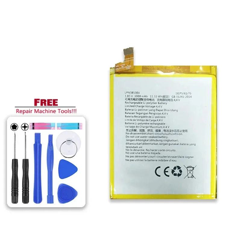 3000mAh Replacement Battery LPN385300 for Hisense F23 F23M Little Dolphin PLUS Mobile Phone Batteries Warranty + Track Code