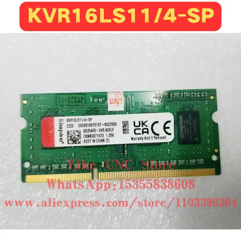 Brand New Original KVR16LS11/4-SP Memory Module Fast delivery