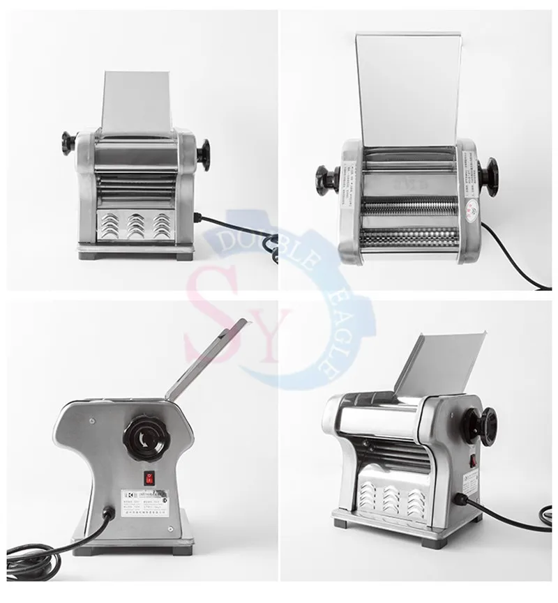 Mesin pembuat pasta listrik mie stainless steel murah harga grosir/mesin pembuat mie Pasta penggunaan rumah elektrik Mini 15kg/jam 100w