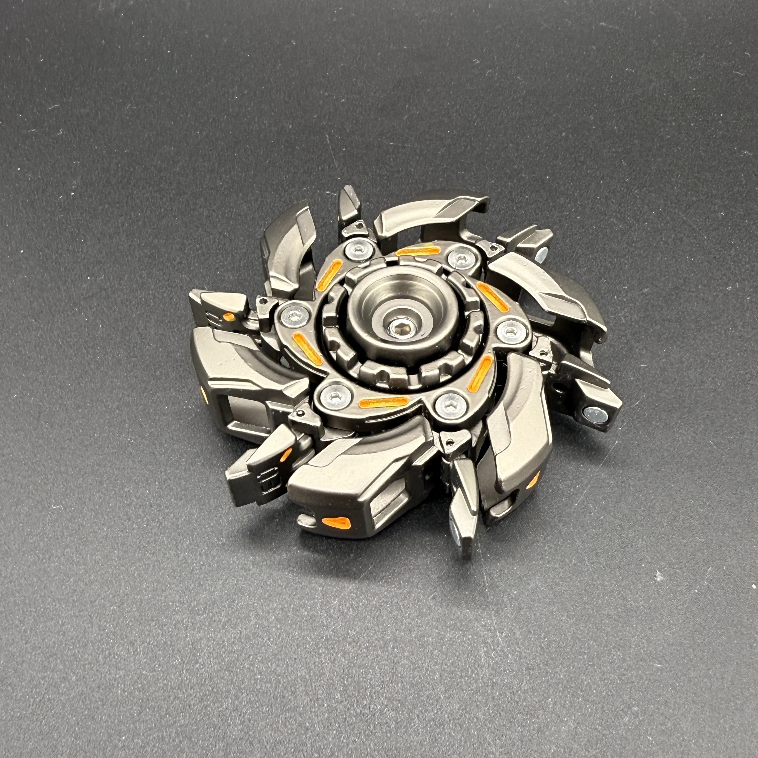 EDC Fidget Sliders Handmade painting Fidget Toys Stress Relief For Adults Magnetic Meta Open Armor Spinning Top