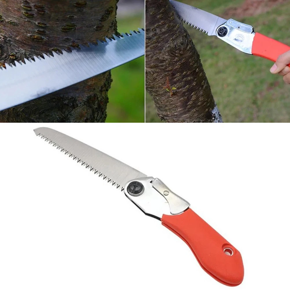 130mm Folding Saw Woodworking Tools 3-Edge Tooth Hand Saw For Wood Cutting Camping Garden Pruning Saw Trees Chopper