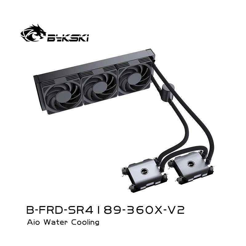 

Сервер водяного охлаждения Bykski Custom AIO 4189/4677/3647/SP5/SP3, одиночное решение для охлаждения процессора, индивидуальный кулер, B-FRD-SR-V2