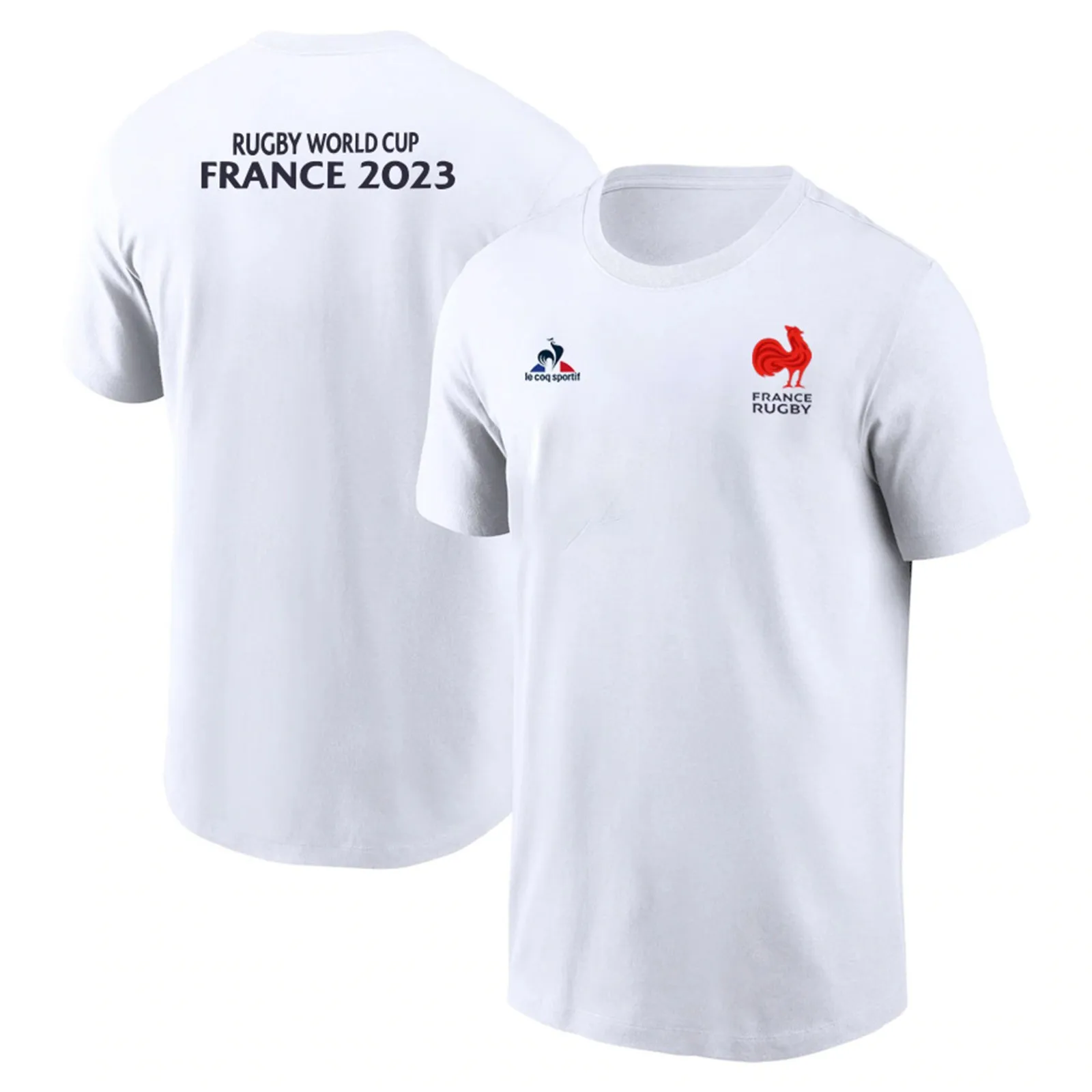 2023 French Rugby W/Orld Cup T-Shirt Gym T-Shirt Man 2024  Camiseta Gym Hombre New Ropa Deportiva Hombre