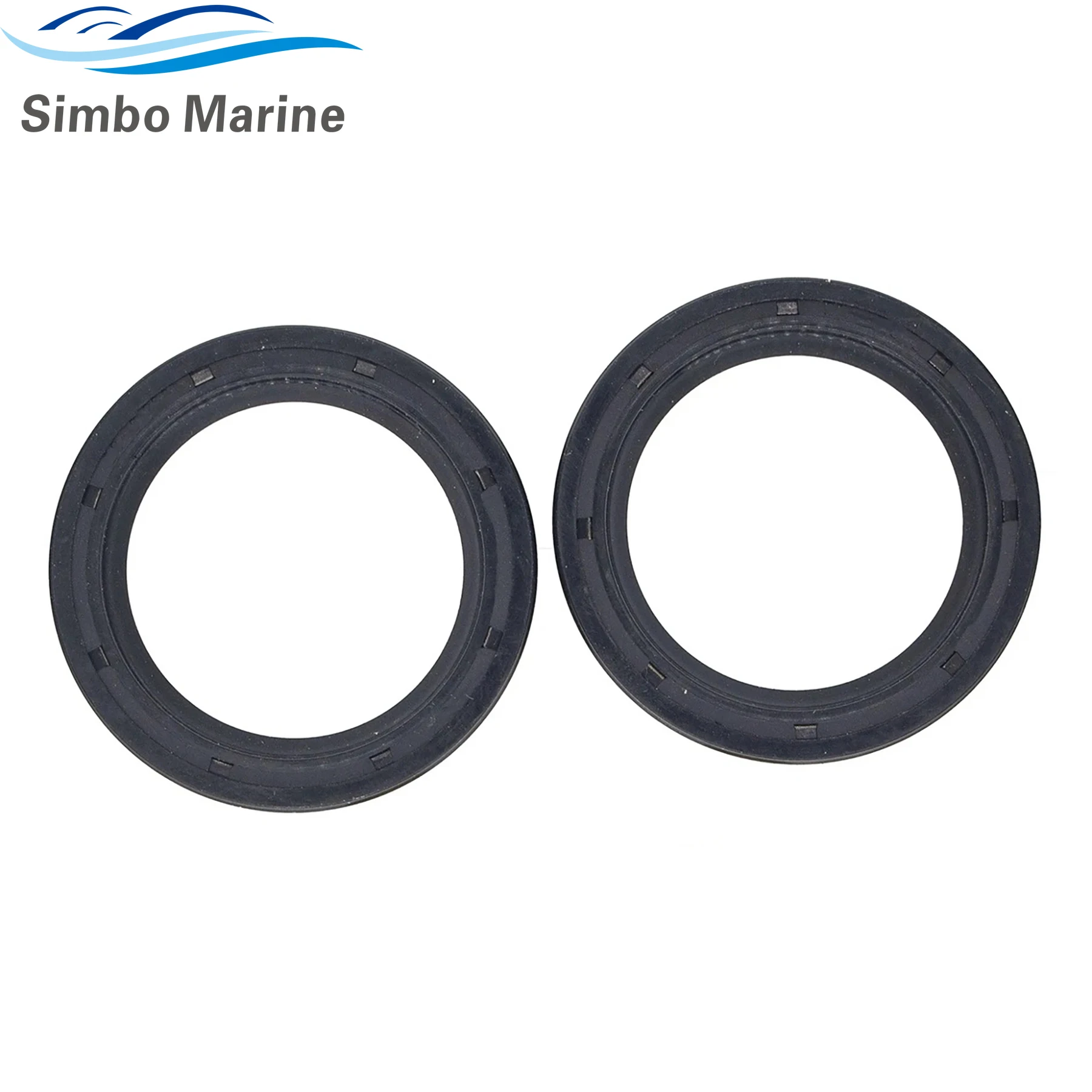 2pc Oil Seal Compatible with Mercury Marine Fits Many Models Replaces 26-888483 26-8M0204700 Sierra 18-0560 18-0564 image 3