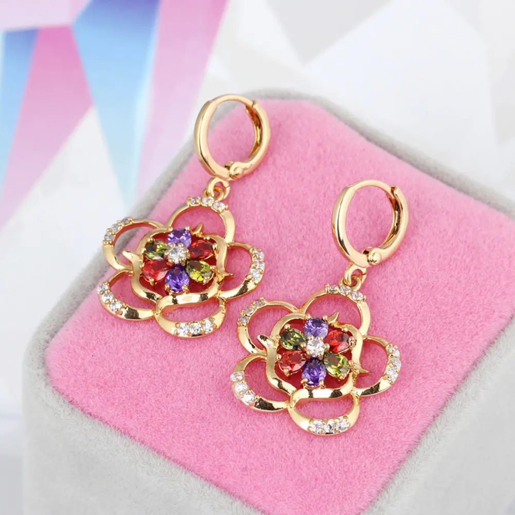 Zircon Earrings for Women – Hypoallergenic, Anti-Rust, Corrosion-Resistant Daily & Party Jewelry Gift