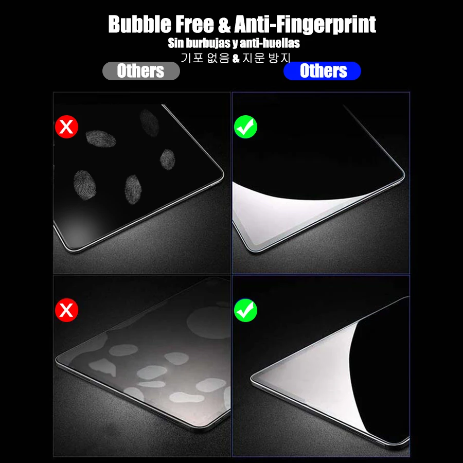 2 Stück Displayschutzfolie aus gehärtetem Glas für Alldocube iPlay 80 mini Turbo, iPlay80 mini Turbo. – Detail 4