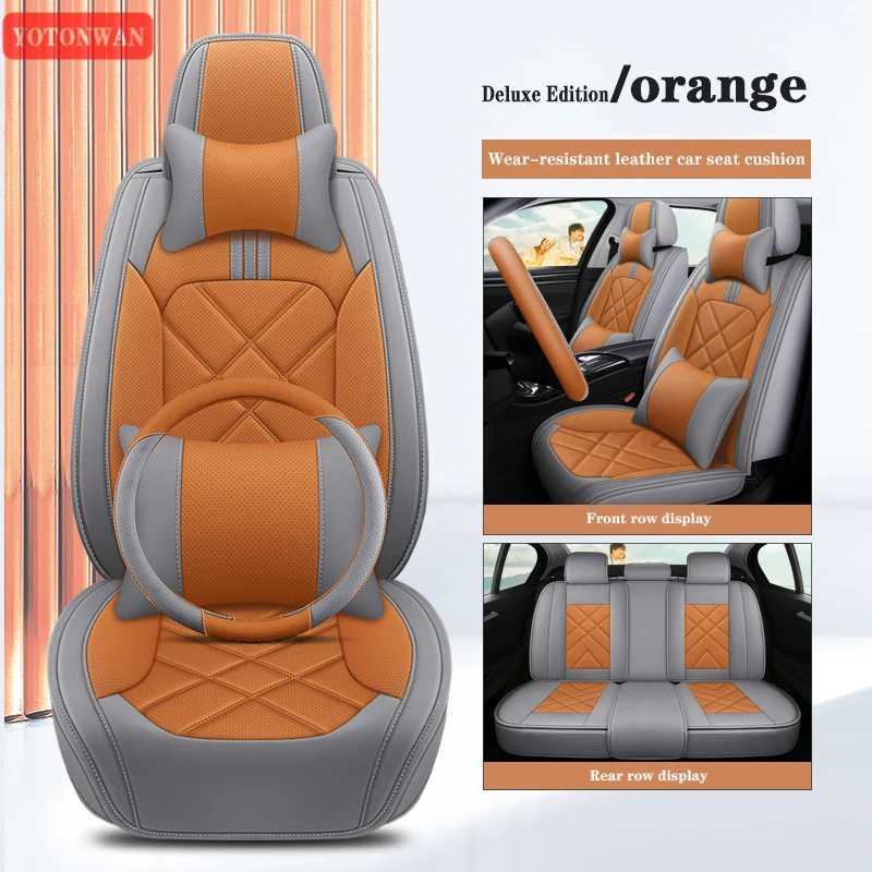 

WZBWZX General leather car seat cover for DS all models DS-5 DS-6 DS-5LS car styling car accessories Car-Styling car accessories