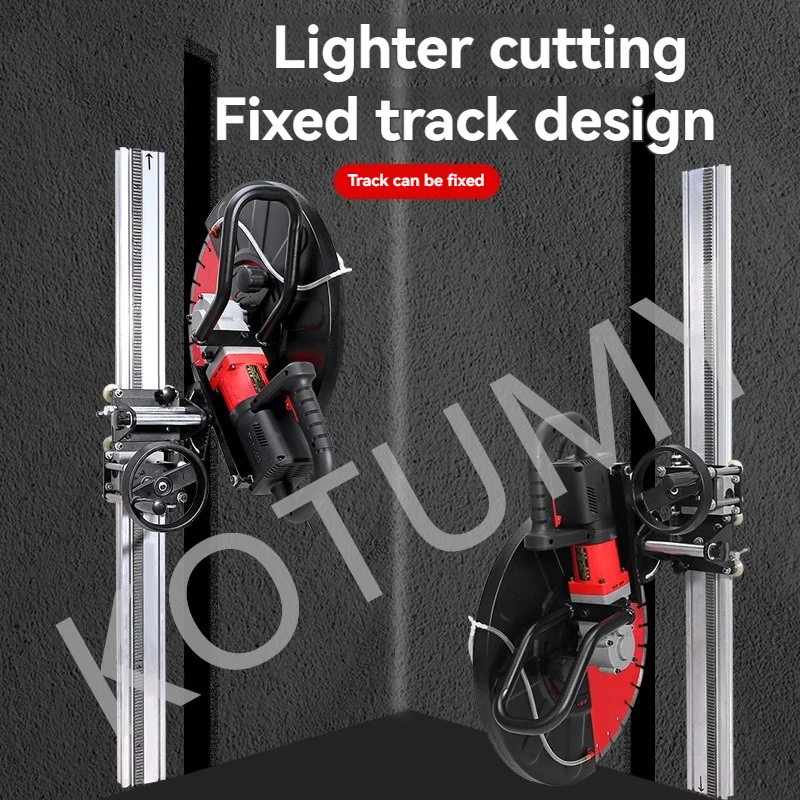 Piła tarczowa bezszczotkowa 6000W K5206 220V do cięcia ścian, piła do cięcia kamienia, ręczna frezarka do ścian