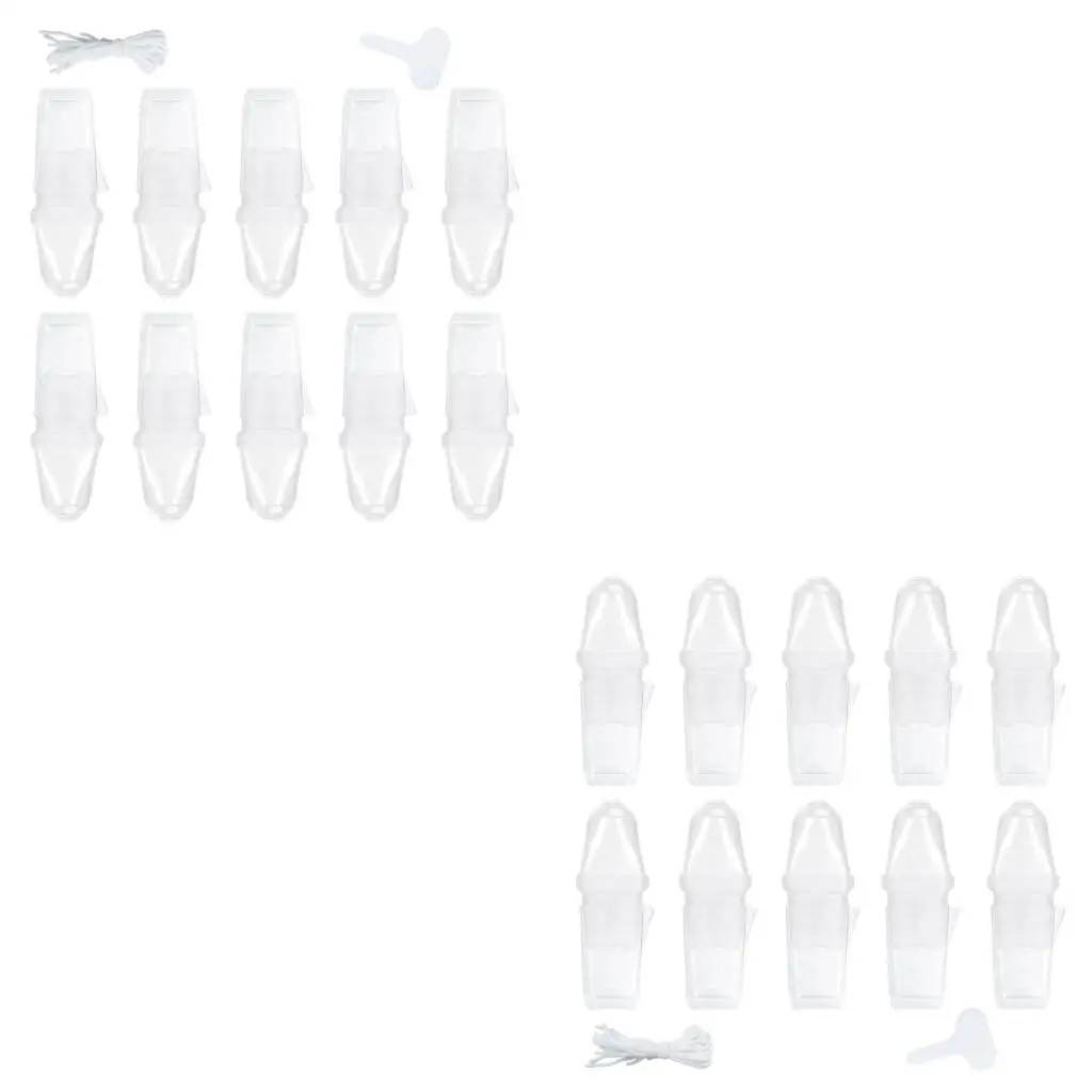  10pack Hydroponic Seedling Starter Tray Small Water Culture Seedling Boxes for Indoor Gardening and Plant Propagation