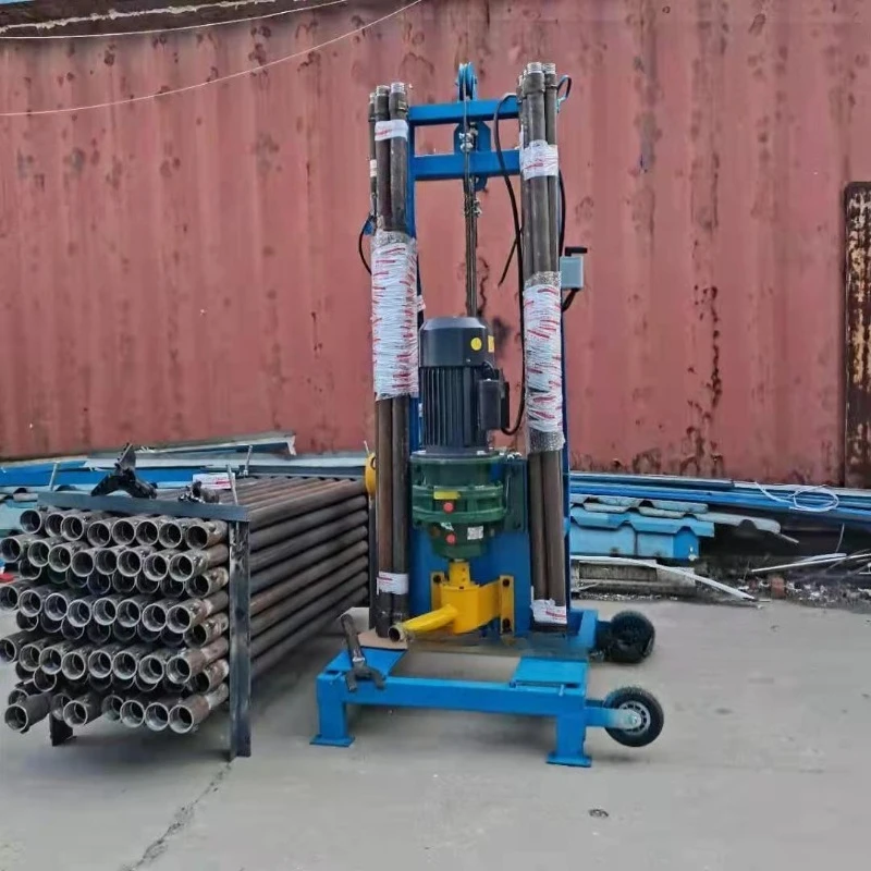 

Automatic remote control lifting drilling machine 220V household electric drilling machine, telescopic large diameter drilling