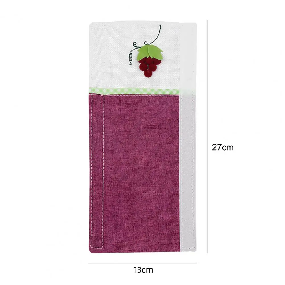 

Долговечная дверная ручка холодильника, перчатки из ткани, ручка холодильника, перчатки, крышка дверной ручки, аксессуары для домашнего инструмента, ветка винограда