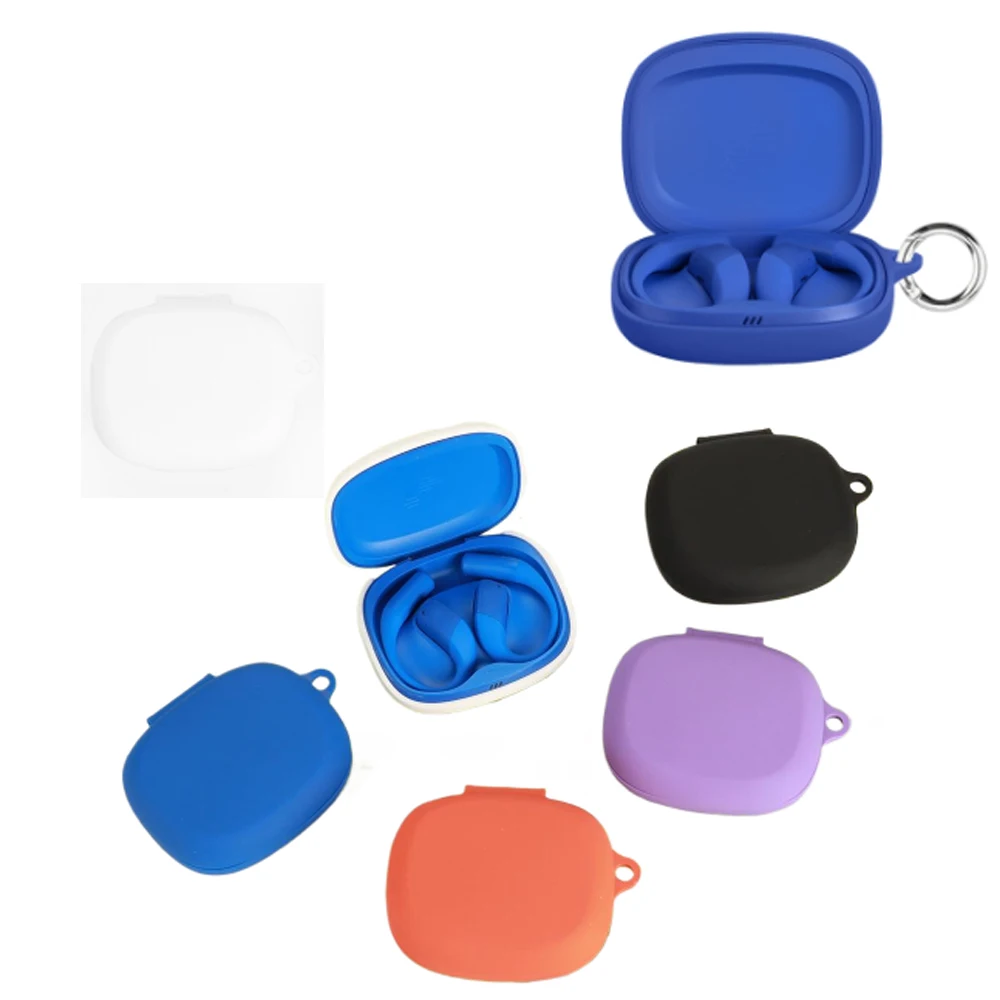

Silicone Headphone Protective Case For JBL ENDURANCE ZONE, Earphone Case Shockproof Protective Sleeve with Hook Accessories
