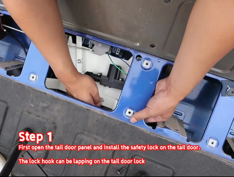 Für GREAT WALL GWM Ute POER Automatische Power Heckklappe Sicherheit Schloss Elektrische Original Auto Schlüssel Fernbedienung – Detail 4