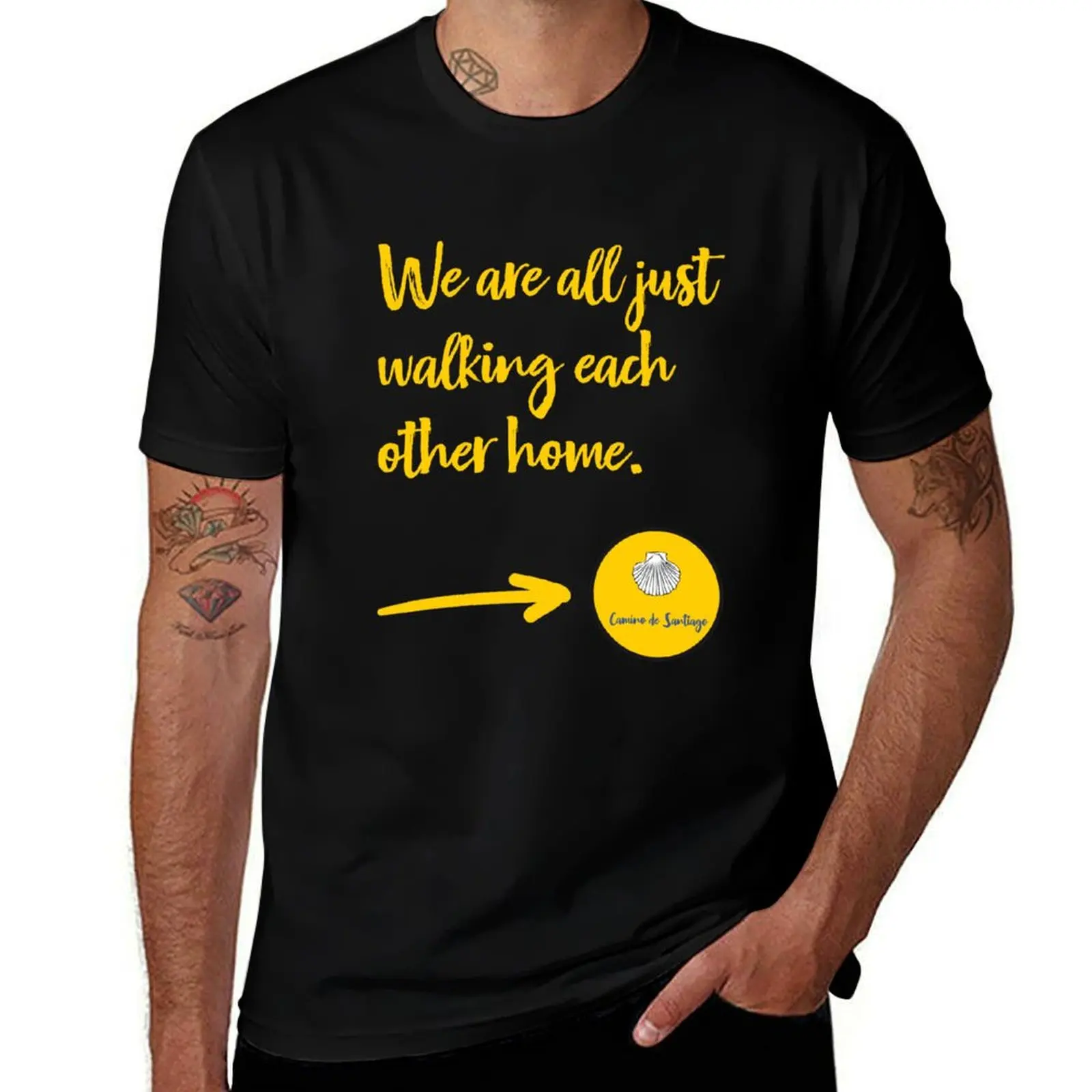 

We are just walking each other home. T-Shirt oversized t shirt croswit shirt man mens designer clothes