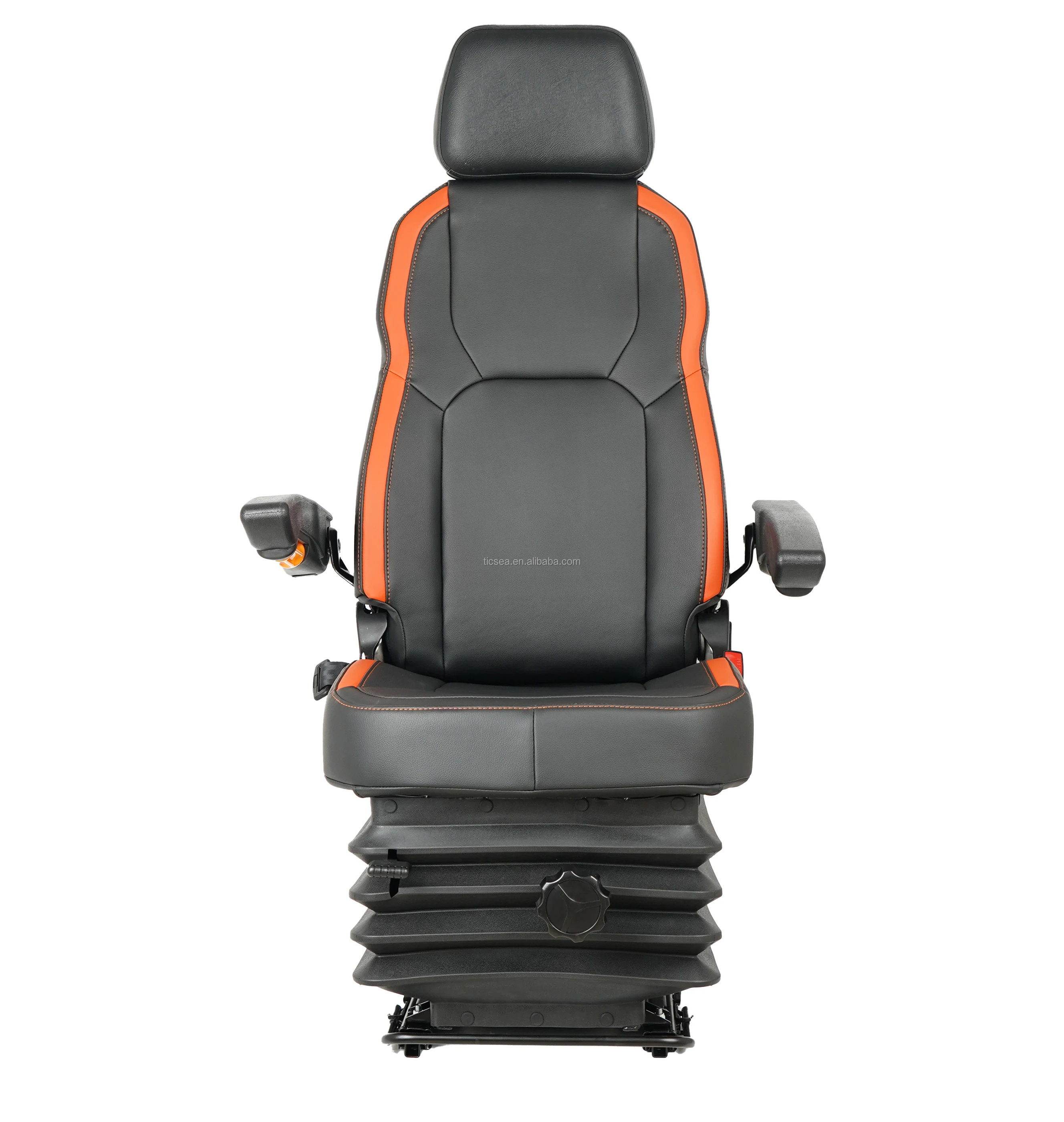 Marine Captain Helm Boat Seats With Mechanical Suspension For Vessels Yachts Boats