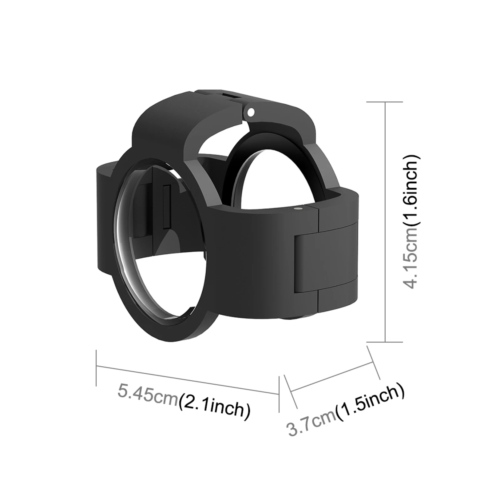 Портативная Защита объектива от царапин PULUZ для объектива камеры Insta360 X3 Защитная крышка объектива аксессуары