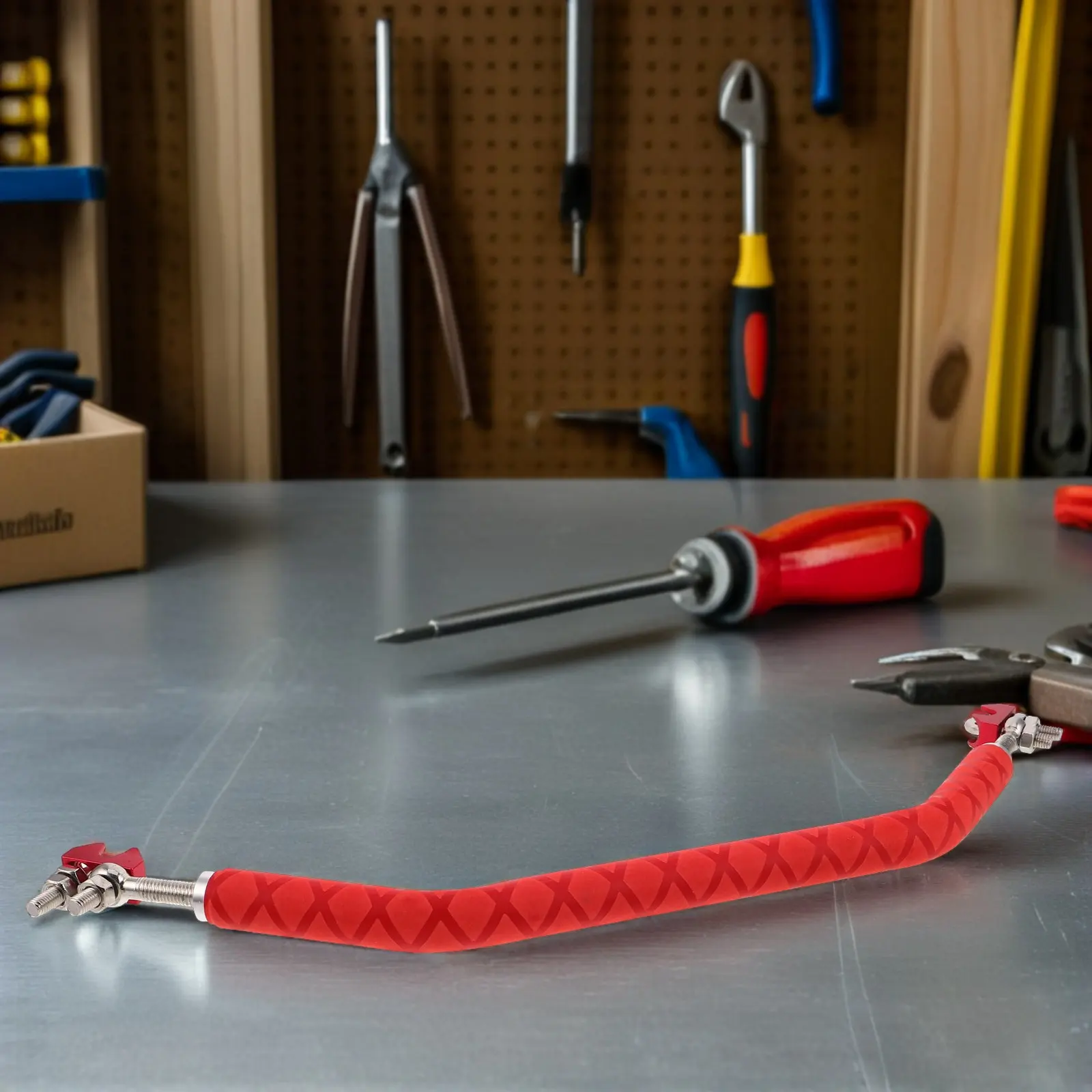 オートバイバランスバーアルミ合金-8-ミリメートル-10-ミリメートルミラーステムハンドルバークロスバー電話マウント電動スクーター子供乗客用