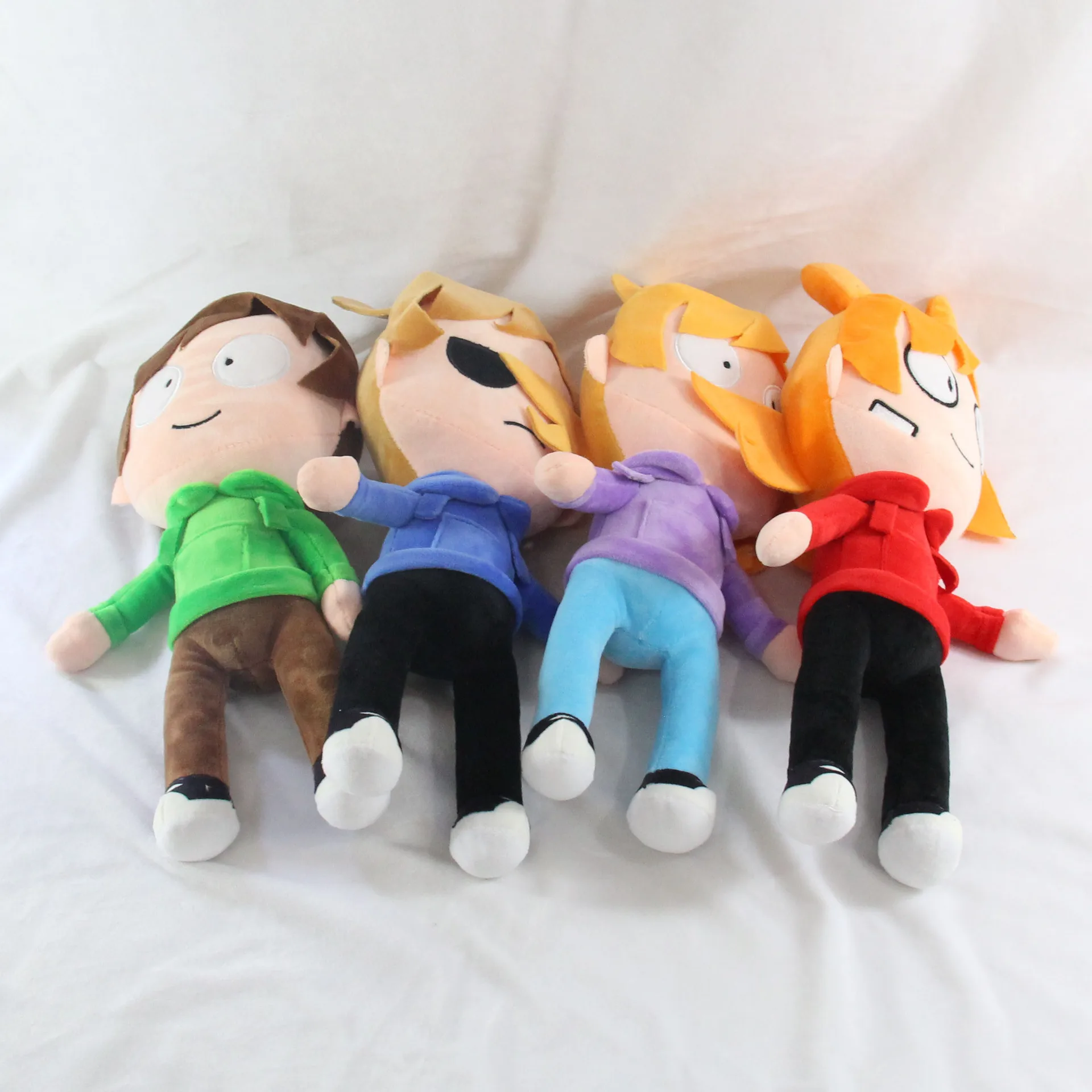 32-38CM Creative Eddsworld Plush Doll Anime Peripheral Plush Toys Tord Matt Tom Plush Dolls Kids Baby Soft Stuffed Toys Pillows