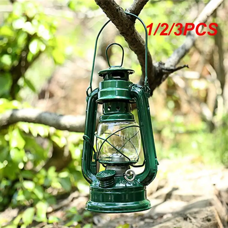 1/2/3PCS Safe And Convenient Oil Inlet And Dimming Table Lamp Windproof Camping Lamp Solid Product Quality Classic And Durable