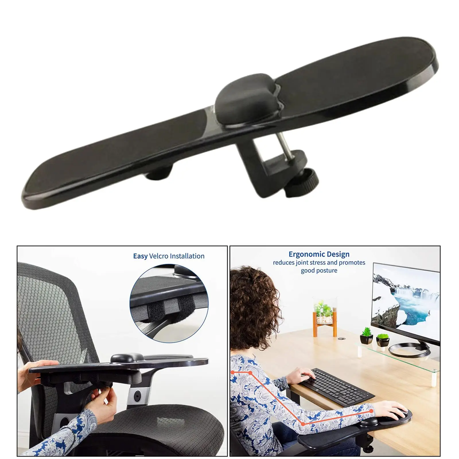 Ergonomic Cushion for Desk Chair - Comfortable Armrest Attachment , 45cm