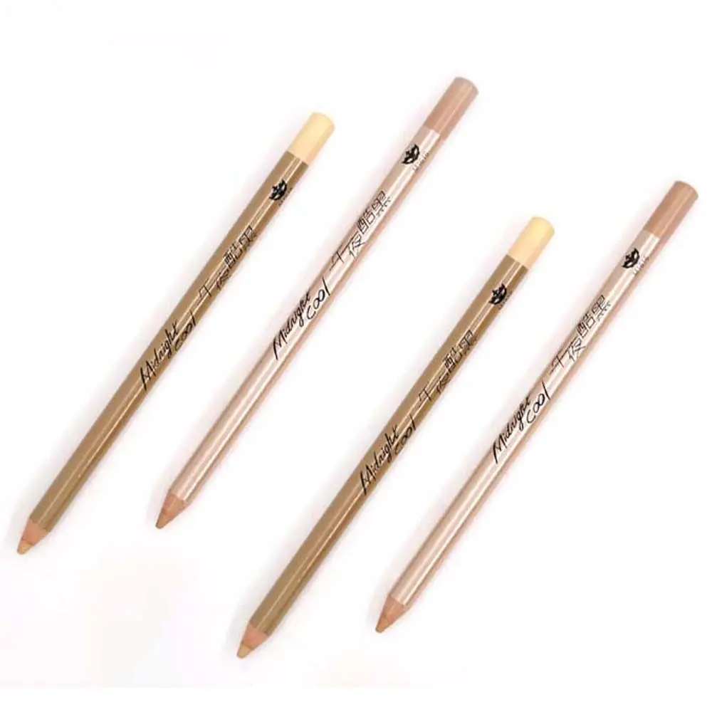 Tragbarer, langlebiger Tränengraben zum Formen, Positionieren von Hautunreinheiten, Make-up-Stift, Concealer, Augenbrauenstift, Concealer, Bleistift, Kosmetik