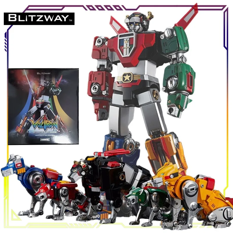 

BLITZWAY Original CARBOTIX Voltron: Legendary Defender Series Beast King, War God, King Kong Anime Action Figure Model Toys
