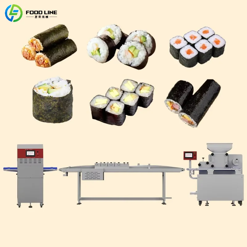 

Customized Commercial Automatic Sushi Making Machine SUS 304 for Sushi Restaurant & Takeaway Shop