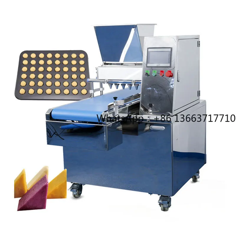 Commercial Fully Automatic Small Cupcake Fill Maker Customized Stainless Steel Cookie Shaping Cupcake Filling Device
