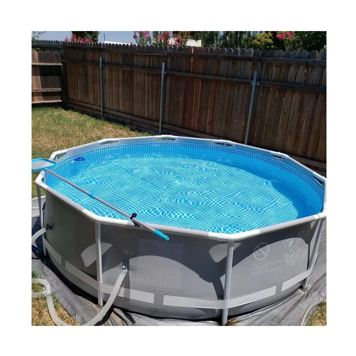 Above Ground Steel Pool For Swimming Pool Garden Frame Pool