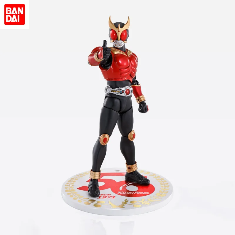 

Bandai Genuine SHF Kamen Rider Kuuga Mighty Form 50th Anniversary Anime Toy Figure Collectible in Stock
