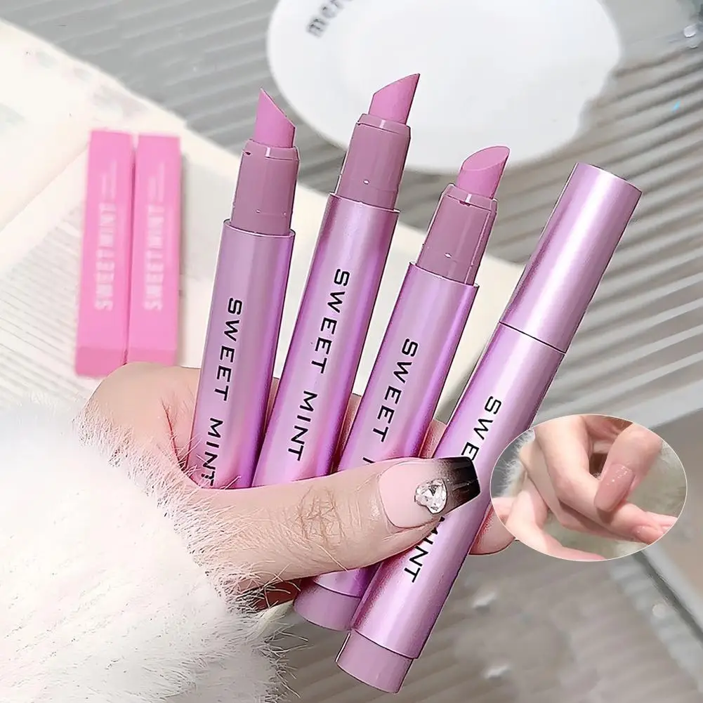 Nail Repair Pen Nourishing Oil Moisturize Strengthen Fingernail Care Grinding Cuticle Oil Ceramic Edge Brighten Brush Nails U0D9