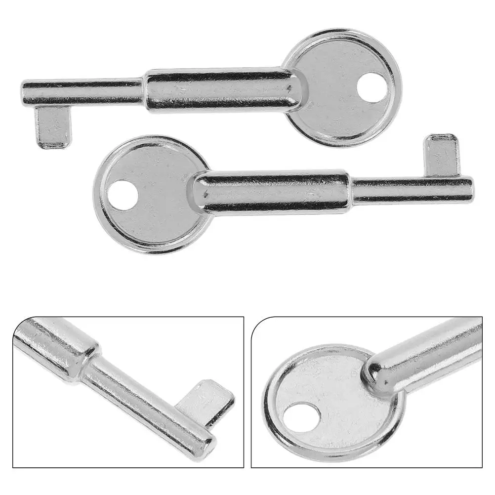 10pcs Sturdy Reset Emergency Stop Button Key For Home And Outdoor Use Alloy Key For Push Button Switch Replacement Emergency Sto