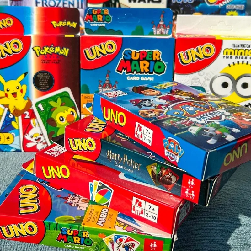 UNO FLIP! Pokemon Gioco da tavolo Anime Cartoon Pikachu Figura Modello Famiglia Divertente Intrattenimento Uno Giochi di carte Regali di Natale