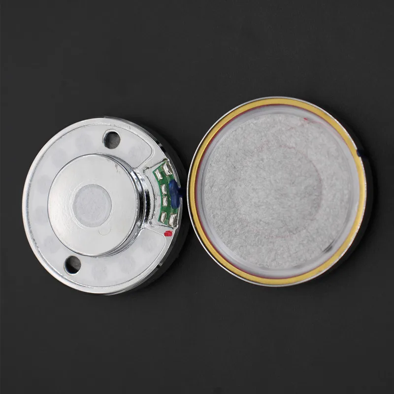 Hifi 50mm Headphone Speaker Unit 32ohm Wool Composite Film With Metal grills Headset Driver Earphone Repair Parts New Arrivals