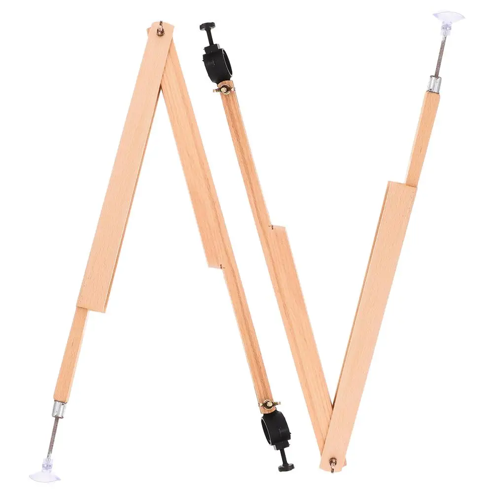 2Pcs Wooden Compass Teaching Aids Large Size Drawing Tool Kit Math Drafting Tools Student Stationery Adjustable Radius