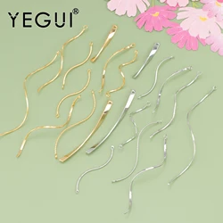 YEGUI MA82,jewelry accessories,nickel free,18k gold rhodium plated,copper,charm,jewelry making,diy earring accessories,10pcs/lot