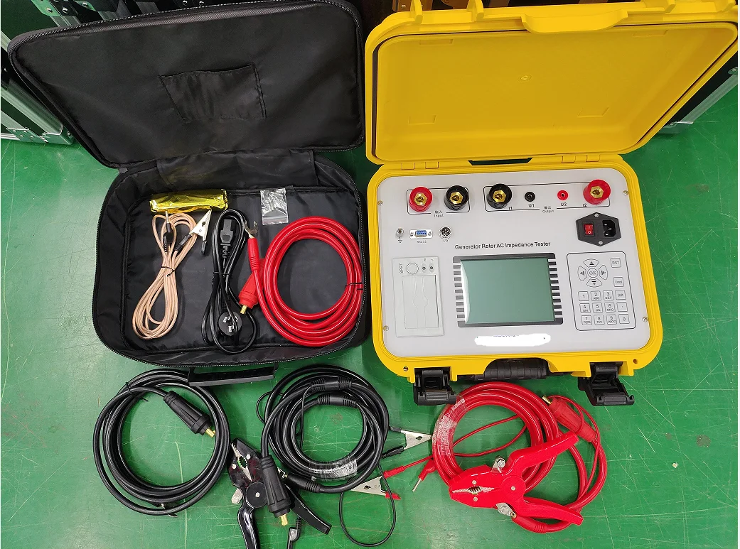 Generator Rotor AC Impedanz Tester Elektrische Rotor Wicklung Messung