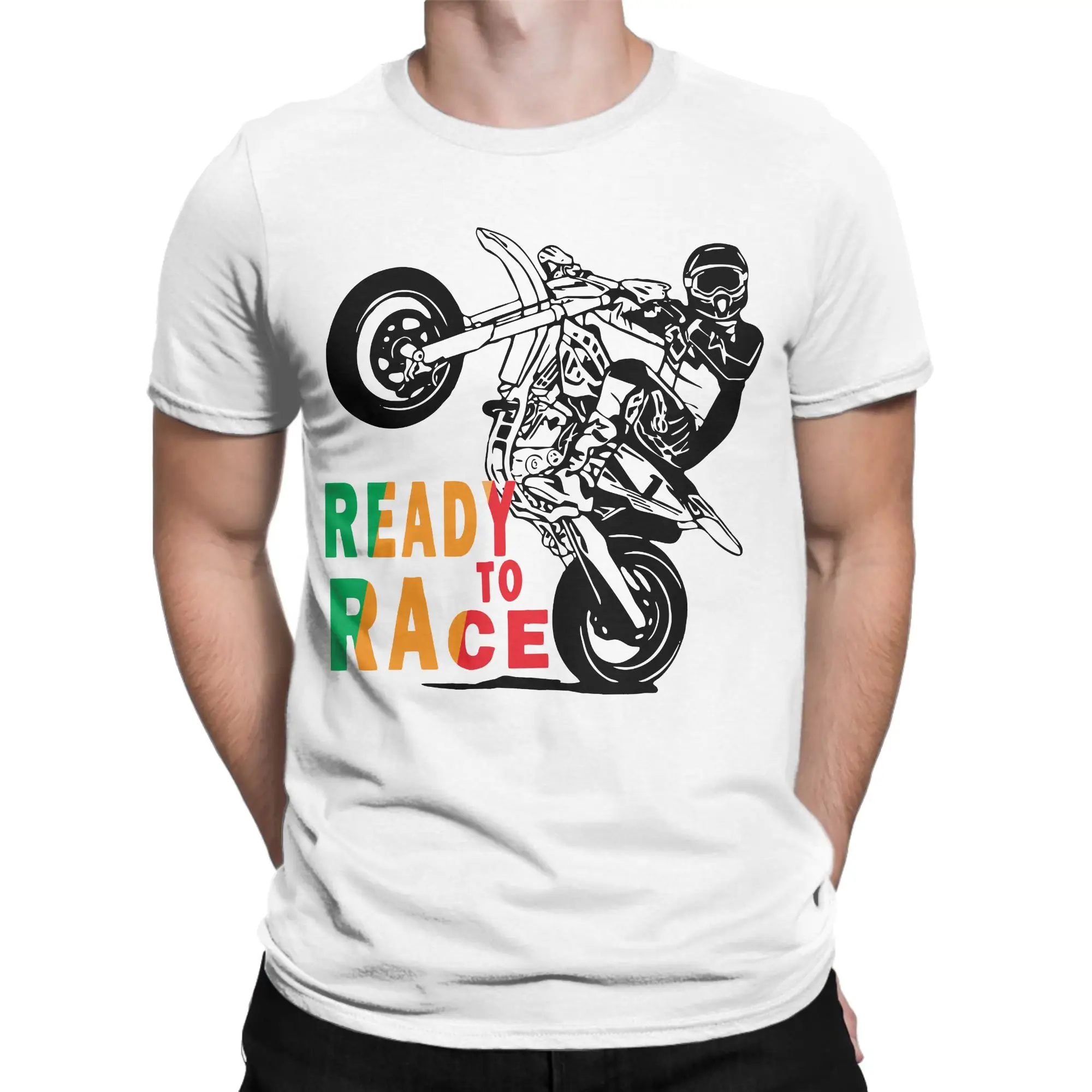Vintage Ready To Race Championship T Shirt For Men Women Round Neck Short Sleeve Top Tee  100%Cotton Summer Tops