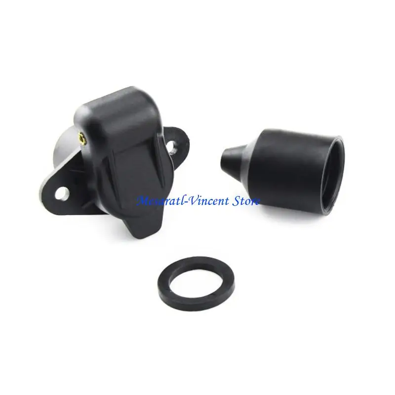 A70F Efficient 3-Pin Tractor Socket 12V Ensures Reliable Truck-Trailer