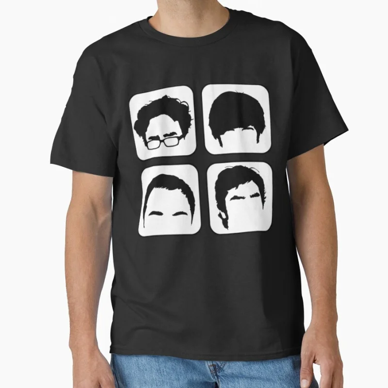 

Heads Black The big bang theory Gift T shirt for sheldon cooper fans large size Tops S-6XL Adult tee