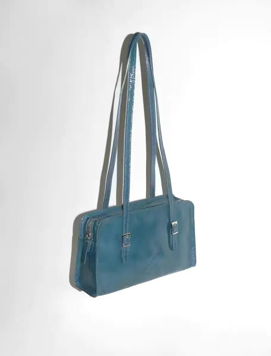 palomawool niche large capacity palomawool Tote Bag Oil waxed cowhide absolute leather shoulder bag